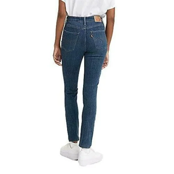 Levi's Women's 721 High Rise Skinny Jeans, Lapis Longing (Waterless) - Picture 2 of 8